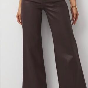 Kut from the Kloth Dark Brown Wide-Leg Pants